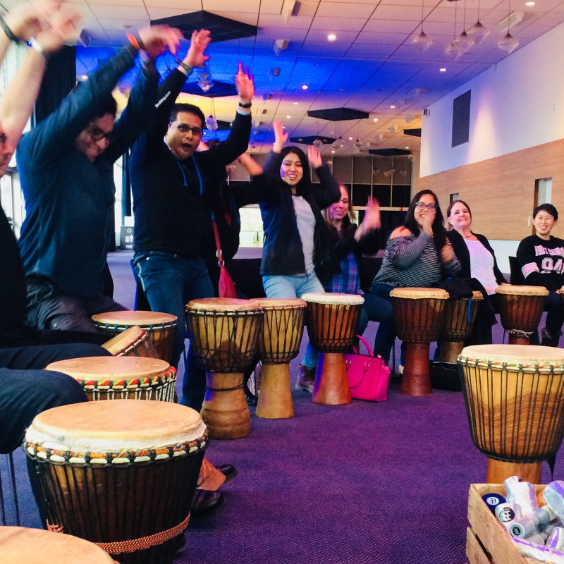 percussie workshop in Arnhem