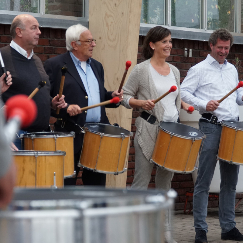 percussie workshop van Dununba