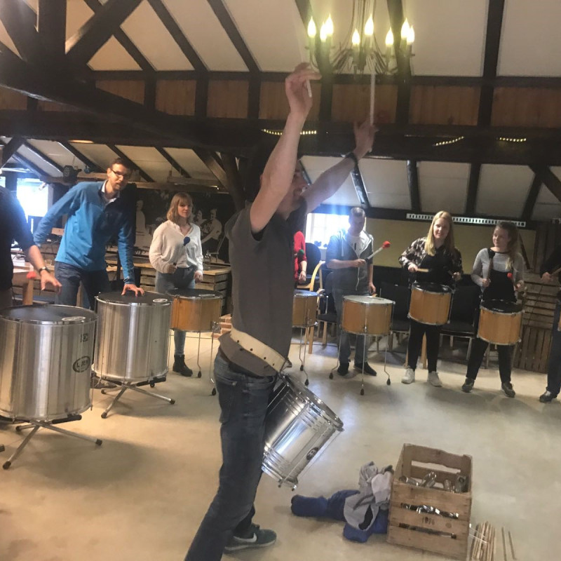 Workshop percussie in Utrecht